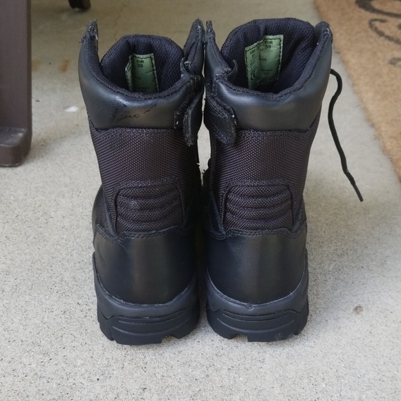 Steal toe combat boots - Picture 2 of 8